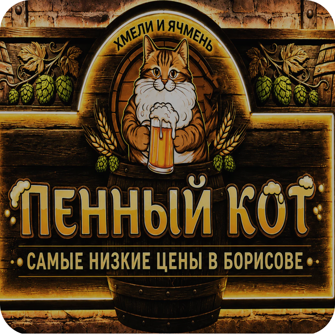 Сеты от 24р от "Пенный кот" в Борисове